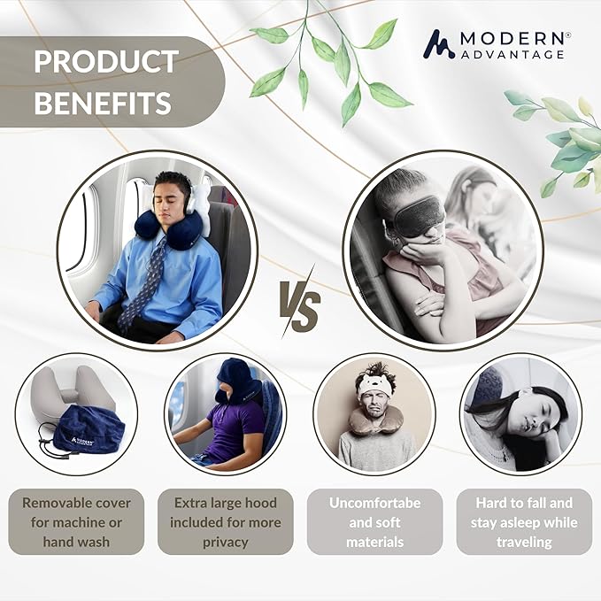 Modern Advantage Inflatable Travel Pillow - Image 4