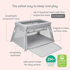 Newton Baby Deluxe Travel Crib & Play Yard | Breathable, Washable Mattress - Image 3