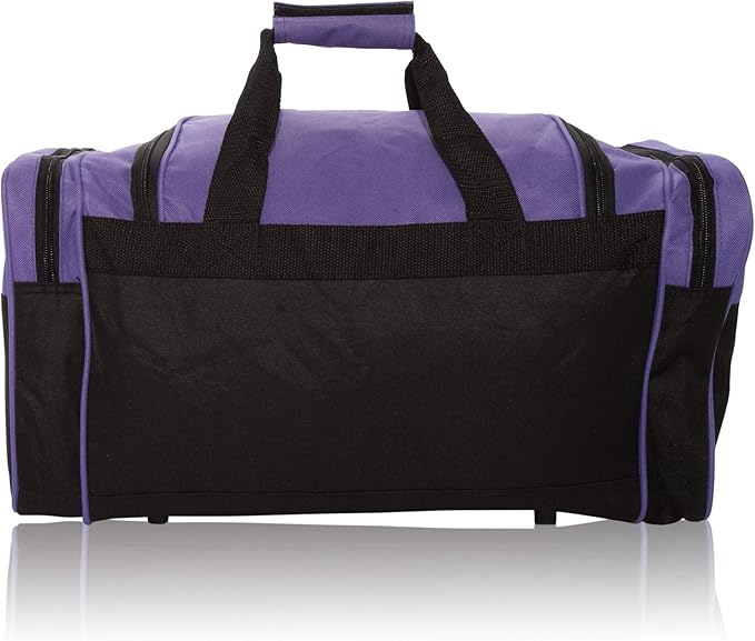 DALIX 21" Blank Sports Duffle Bag Gym Bag Travel Duffel - Image 4