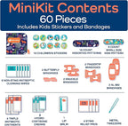 KeepGoing Small Travel First Aid Kit Kids – 60 Pc. Mini First Aid Kit - Image 6