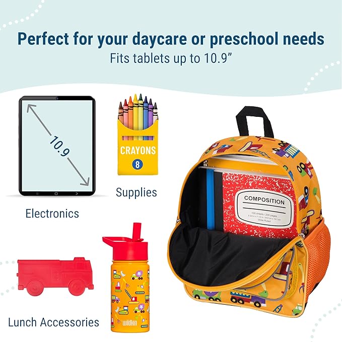 Wildkin 12-inch Kids Backpack – Padded, Adjustable - Image 5