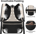 Backpack for Girls Women, School Backpack for Teen Boys, Lightweight Casual - Image 5