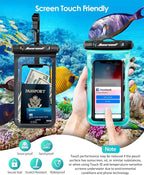 Hiearcool Waterproof Phone Pouch, Waterproof Phone Case - Image 6