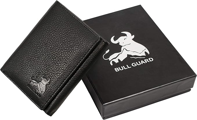 BULL GUARD Mens RFID Wallet, ID and Secret Pocket, Trifold - Image 6