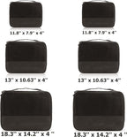 DoubleTrip Packing Cubes for Suitcases Carry on Luggage Organizer 6 Set Travel - Image 2