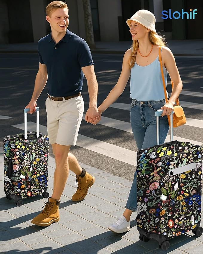Slohif Luggage Cover for Suitcase Tsa Approved Protector - Image 6