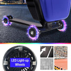 20" Scooter Suitcase for Kids, 2-in-1 Ride On Luggage - Image 2