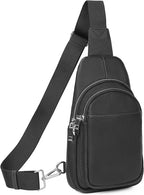 befen Genuine Leather Small Sling Bag by befen-