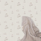 Crane Baby 100% Organic Cotton Gender Neutral Animal Nursery Bedding, Fitted - Image 6