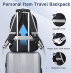 Multipocket TSA Black Travel Laptop Backpack - Image 9