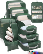 ALL INCLUDED 10 Set Durable Packing Cubes by OlarHike