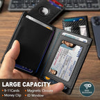 Airtag Wallet for Men- with Money Clip Gift Boxed, Magnetic Closure Slim - Image 2