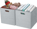 Thicker Fabric Storage Cubes 13 inch Collapsible Storage Bins by Posprica