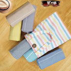 HILLFAIR Cotton Turkish Beach Towels- Lightweight Sand Free Peshtemal Hammam - Image 3