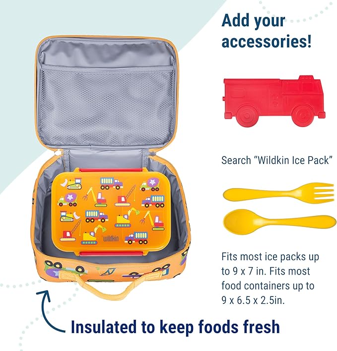 Wildkin Kids Insulated Lunch Box – Durable and Reusable - Image 5