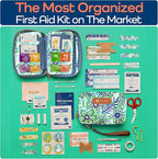 KeepGoing Travel First Aid Kit for Kids – 130 Pc. for Car, Diaper Bag & Backpack - Image 3