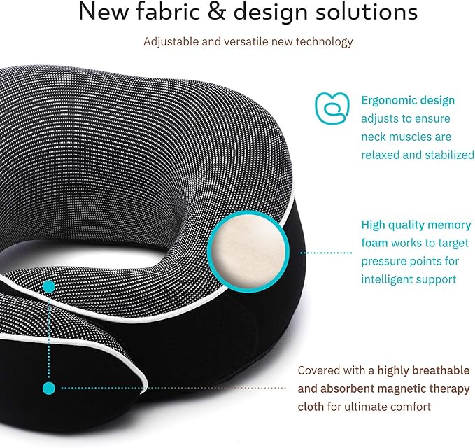 Orthopedic Neck Pillow, Travel Neck Pillows - Image 4