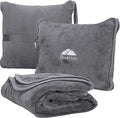 BlueHills Premium Soft Travel Blanket Pillow Airplane Flight Blanket Throw Bag by BlueHills