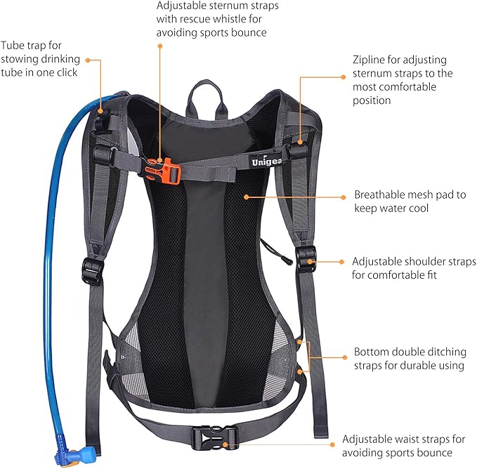 Unigear Hydration Pack Backpack - Image 3