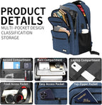 Backpack for School, School Backpack for Boys Girls Teens, College Book Bag - Image 2