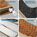 Riakrum 4 Pcs Toilet Seat Covers Pads - Image 3