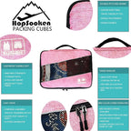 5 Set Packing Cubes for Travel Large Suitcase Luggage Organizer Bags Travel - Image 6