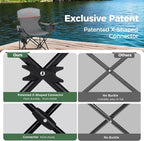 ALPHA CAMP Camping Chair 2 Pack Portable Chair - Image 6