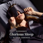 DROWSY Silk Sleep Mask. Face-Hugging, Padded Silk Cocoon - Image 6