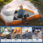 Double Sleeping Bag for Adults Machine Washable 2 Person Camping Sleeping Bag - Image 8