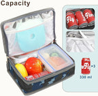 FlowFly Small Insulated Lunch box Portable Soft Bag Mini Cooler Thermal Meal - Image 5