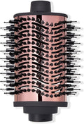 L'ANGE HAIR Multi-Volume Dryer Brush Attachment | Titanium Blow Dryer Brush Barrel for Volumizing & Styling | Tool Sold Separately | Attachment - Black - Oval 75mm