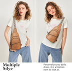 Sling Bag Crossbody Bags for Women Small Cross Body Bag Fanny Packs Chest Sling - Image 8
