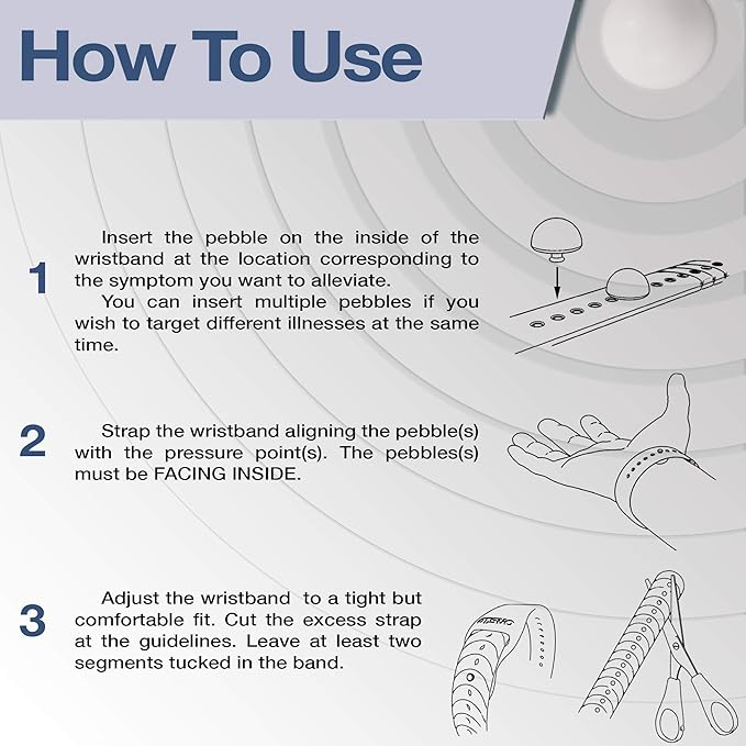 Nausea Relief Wristband for Motion and Sea Sickness | Anti-Nausea Acupressure - Image 4