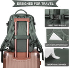coowoz Large Travel Backpack For Women Men, Carry On Flight Approved, Hiking - Image 7