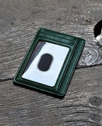 Buffway Slim Minimalist Front Pocket RFID Blocking Leather Wallets - Image 3