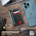 BULLIANT Slim Wallet, Skinny Minimal Thin Front Pocket Wallet Card Holder - Image 5