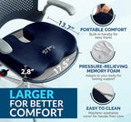 ComfiLife Gel Enhanced Seat Cushion – Office Chair Cushion – Non-Slip Gel & - Image 5