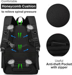 School Backpack for Teen Boys, 15.6 Inch Anti Theft Laptop Bookbag - Image 4