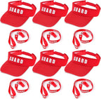 Halloween Guard Visor Hat Emergency Whistles by Croknit