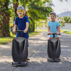 20" Scooter Suitcase for Kids, 2-in-1 Ride On Luggage - Image 9