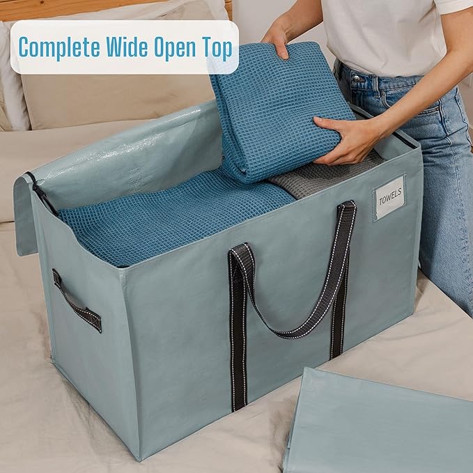 VENO 4 Pack Moving Bags, Heavy Duty, Moving Boxes Alternative, Packing Storage - Image 2