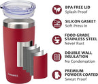SUNWILL Travel Coffee Tumbler 20 oz, Insulated Mug - Image 2