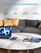 Portable Charger with Wall Plug, 20000mAh USB C Power Bank Fast Charging - Image 7