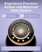 Bellissima Diffon Supreme Diffuser & Curly Hair Dryer - XL Diffuser for Long Waves, Curls, Coils - Cool Button - Anti-Frizz Technology