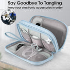 Leather Travel Electronic Organizer - Image 6