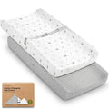 2-Pack Organic Changing Pad Covers by KeaBabies