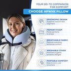 Pure Memory Foam Travel Pillows - Image 6