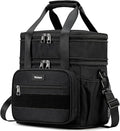Weitars Lunch Box for Men Women Dual Compartment Lunch Box Heavy Duty Large by Weitars