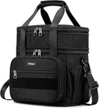 Weitars Lunch Box for Men Women Dual Compartment Lunch Box Heavy Duty Large by Weitars