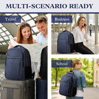 Extra Large Laptop Backpack, 17 Inch Travel Travel Backpack, Big Sturdy - Image 6
